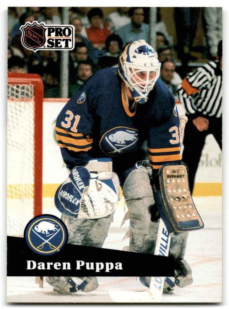 1991-92 Pro Set Daren Puppa Buffalo Sabres #21