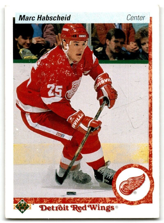 1990-91 Upper Deck Marc Habscheid Detroit Red Wings #374