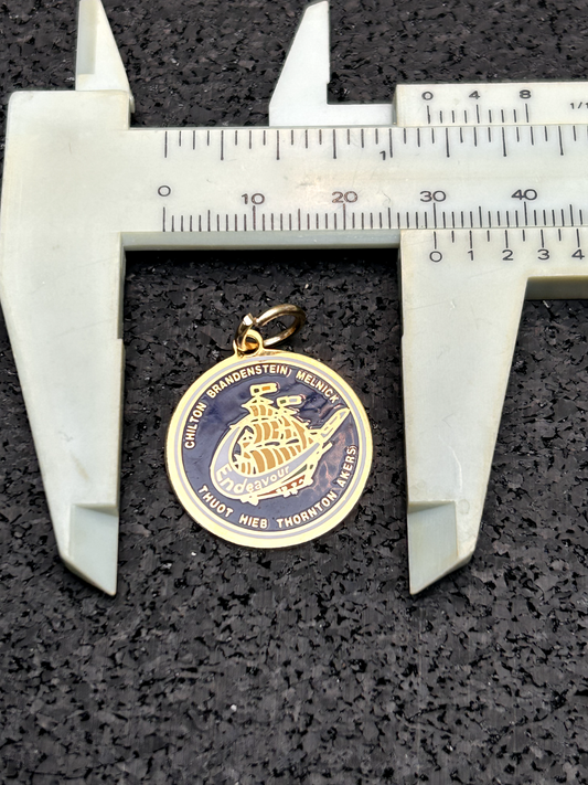 NASA Space Shuttle STS-49 Necklace PENDANT CHARM