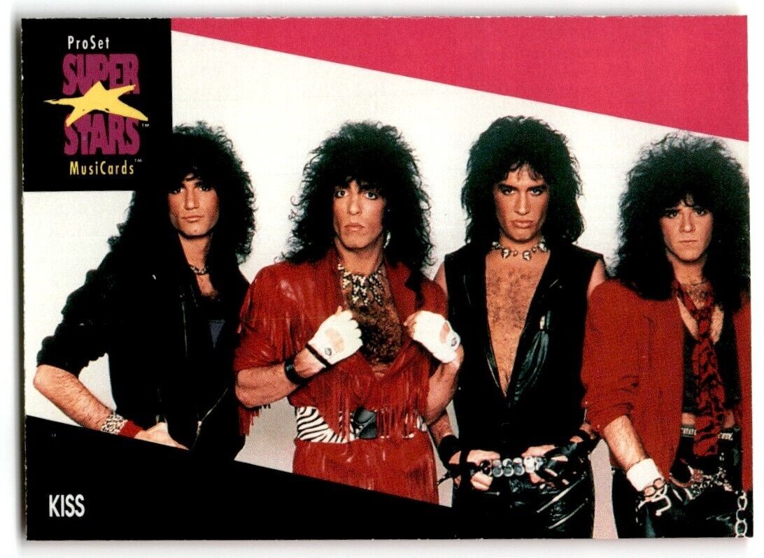 KISS ProSet Super Star MusiCards (Card #196)