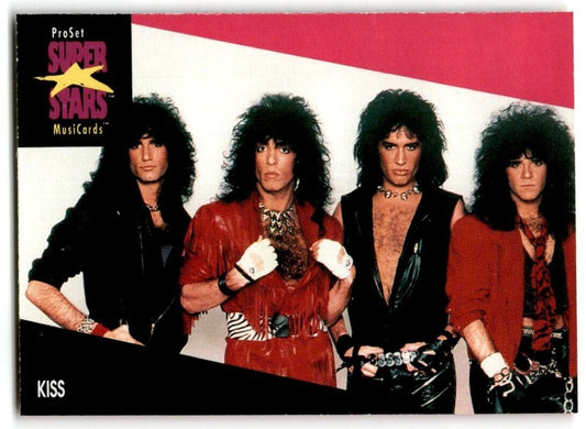 KISS ProSet Super Star MusiCards (Card #196)