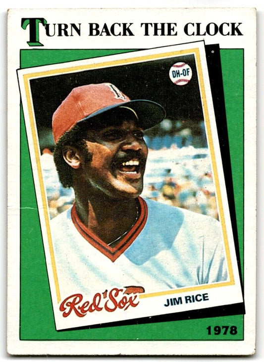 1988 Topps Jim Rice Boston Red Sox #662