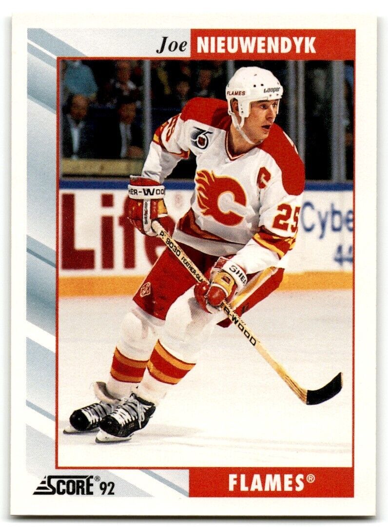 1992-93 Score Joe Nieuwendyk Calgary Flames #193