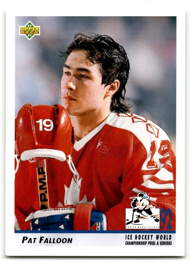 1992-93 Upper Deck Pat Falloon Canada #386