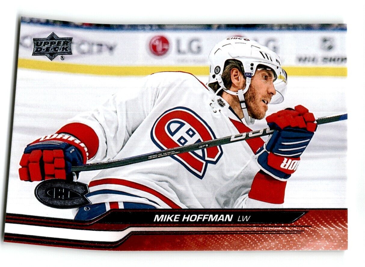 2023-24 Upper Deck Mike Hoffman Montreal Canadiens #342