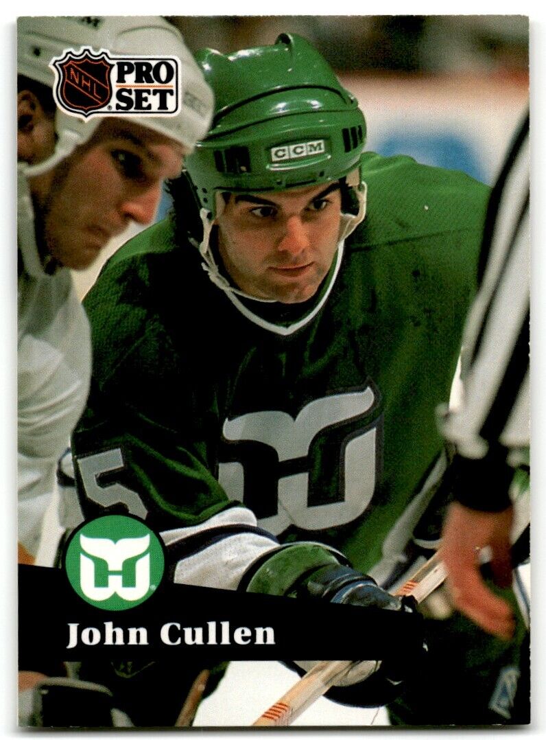 1991-92 Pro Set John Cullen Hartford Whalers #85