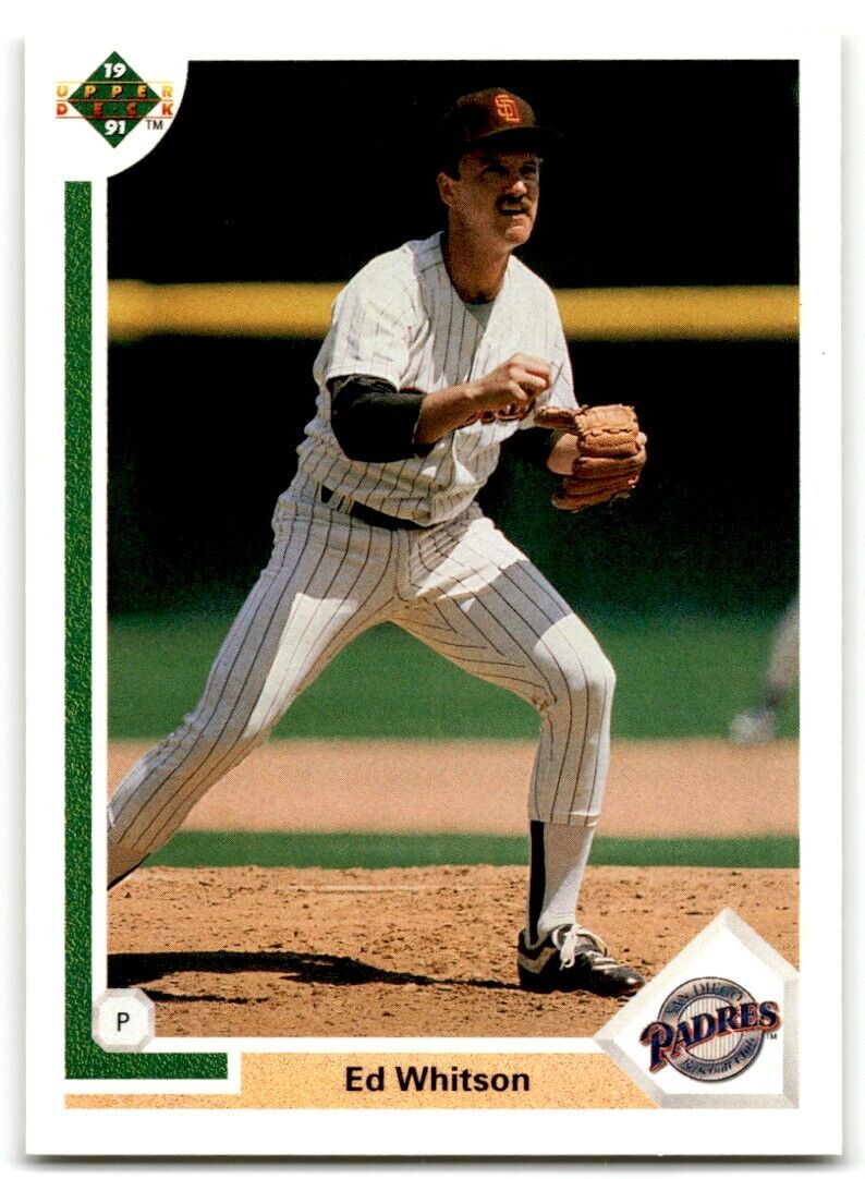 1991 Upper Deck Ed Whitson San Diego Padres #312