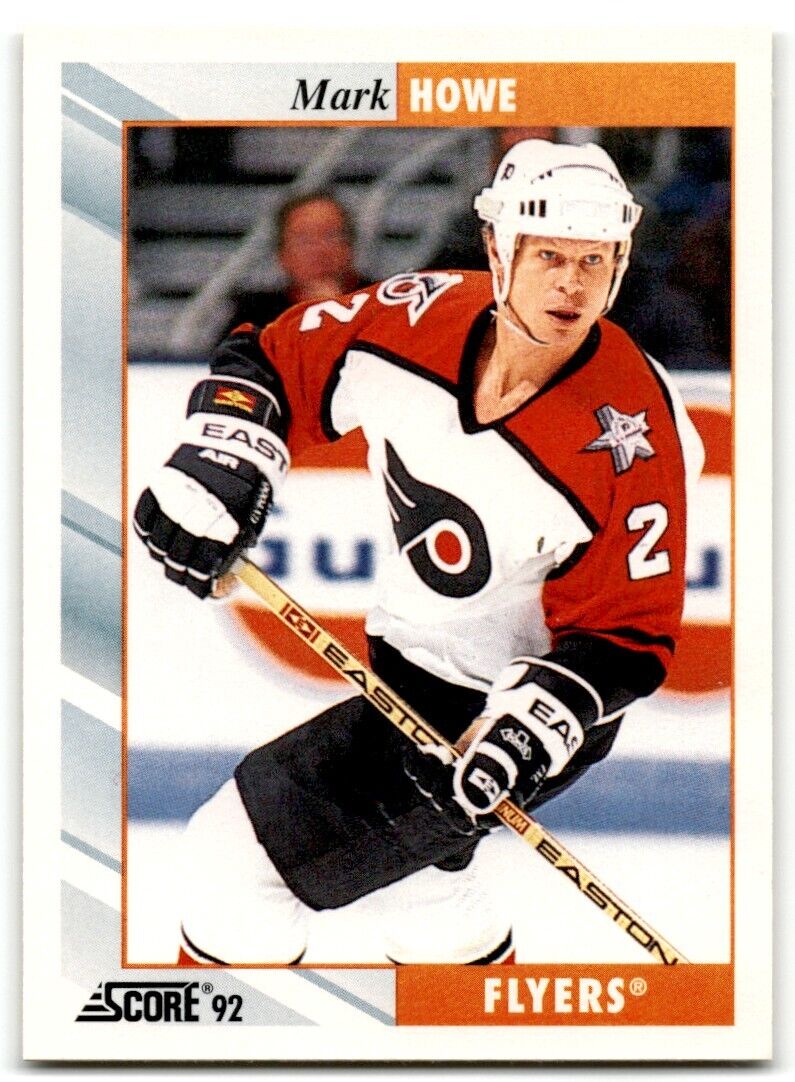 1992-93 Score Mark Howe Philadelphia Flyers #217