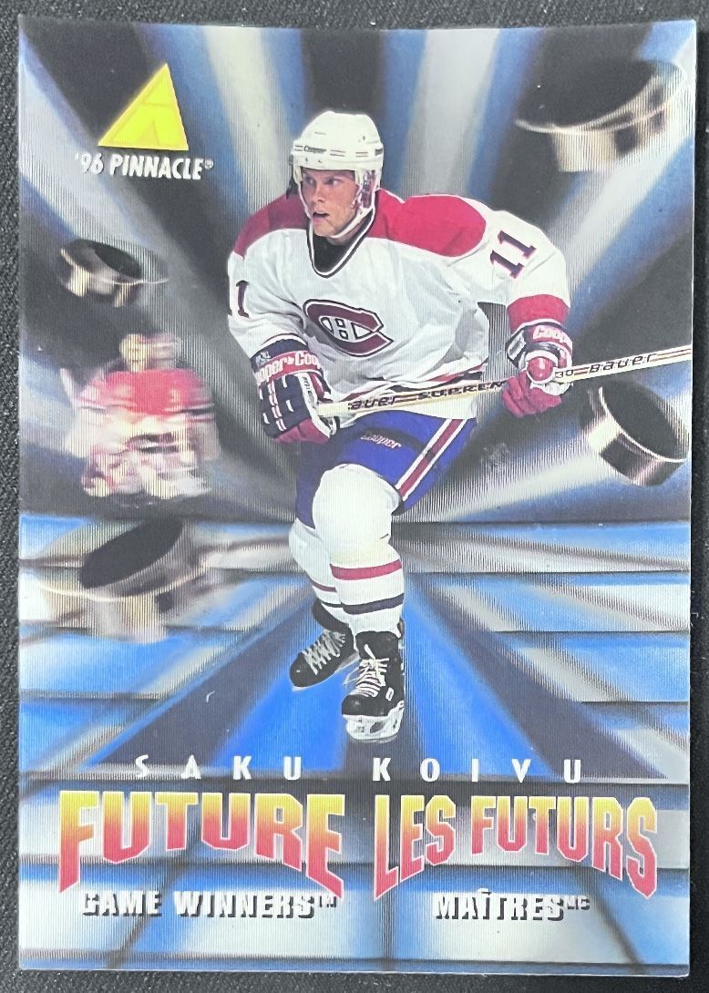 1995-96 Pinnacle McDonald's Game Winners Saku Koivu Montreal Canadiens #MCD-39