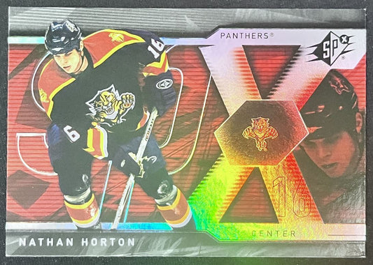 2007-08 SP Game Used Nathan Horton Florida Panthers #58