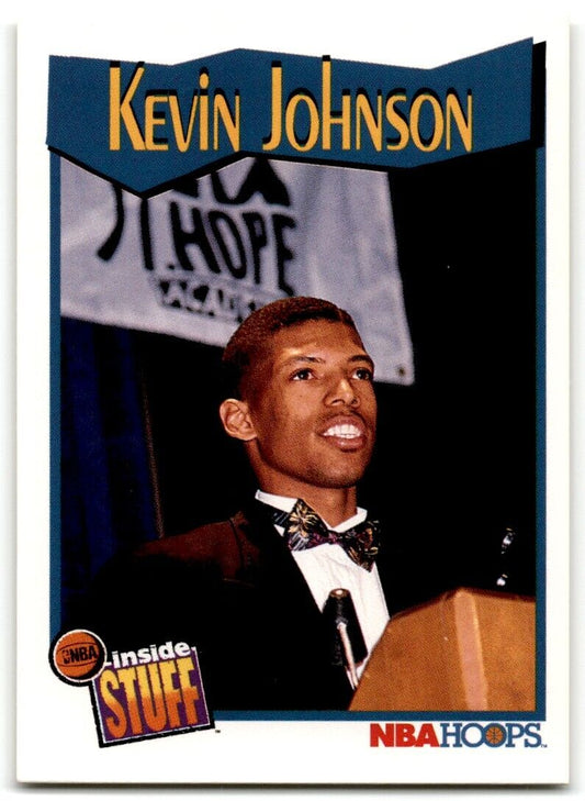 1991-92 Hoops Kevin Johnson Phoenix Suns #302