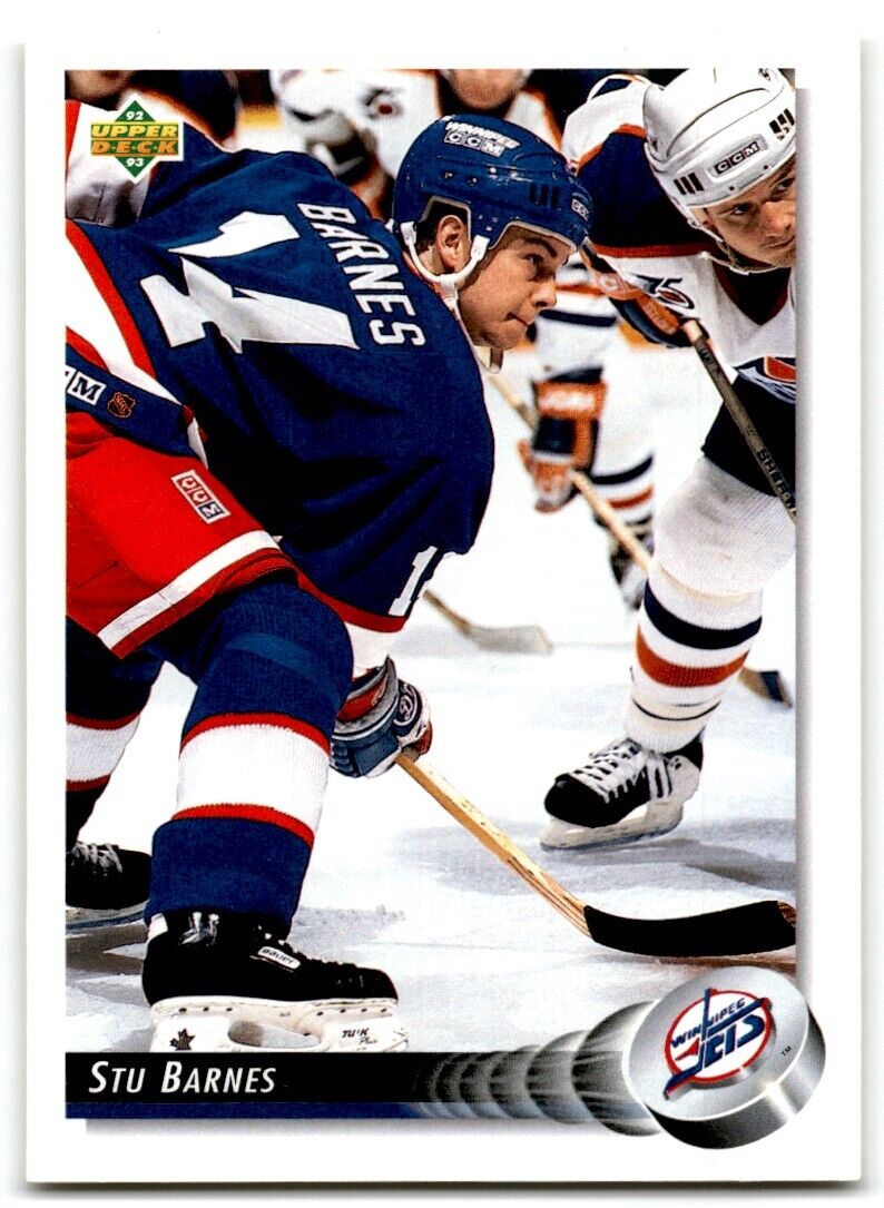 1992-93 Upper Deck Stu Barnes Winnipeg Jets #426