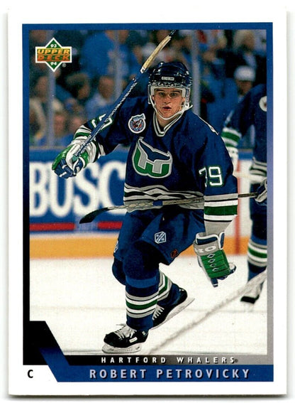 1993-94 Upper Deck Robert Petrovicky Hartford Whalers #37