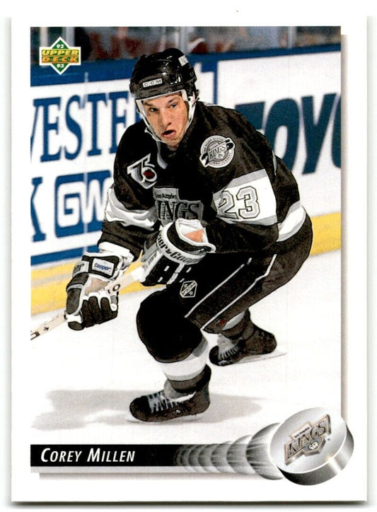 1992-93 Upper Deck Corey Millen Los Angeles Kings #48