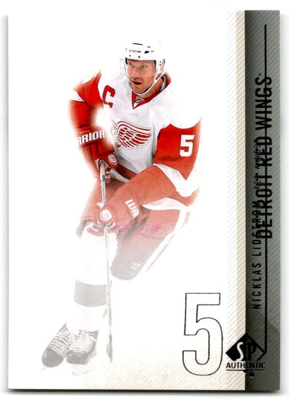 2010-11 SP Authentic Nicklas Lidstrom Detroit Red Wings #43