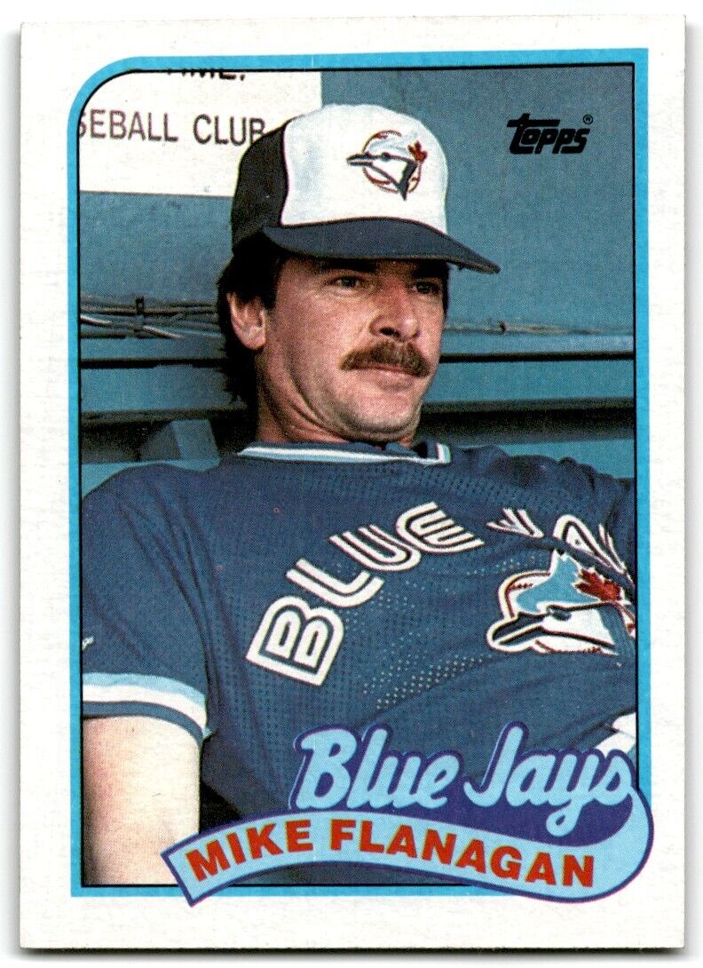 1989 Topps Mike Flanagan Toronto Blue Jays #139