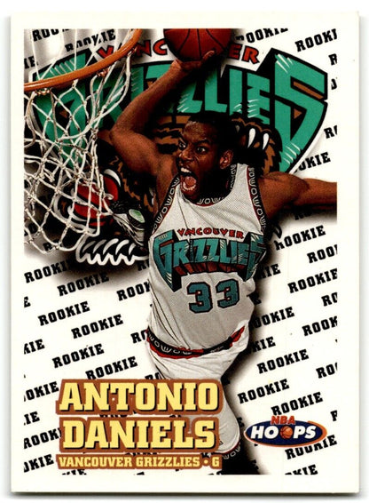 1997-98 Hoops Antonio Daniels Rookie Vancouver Grizzlies #202