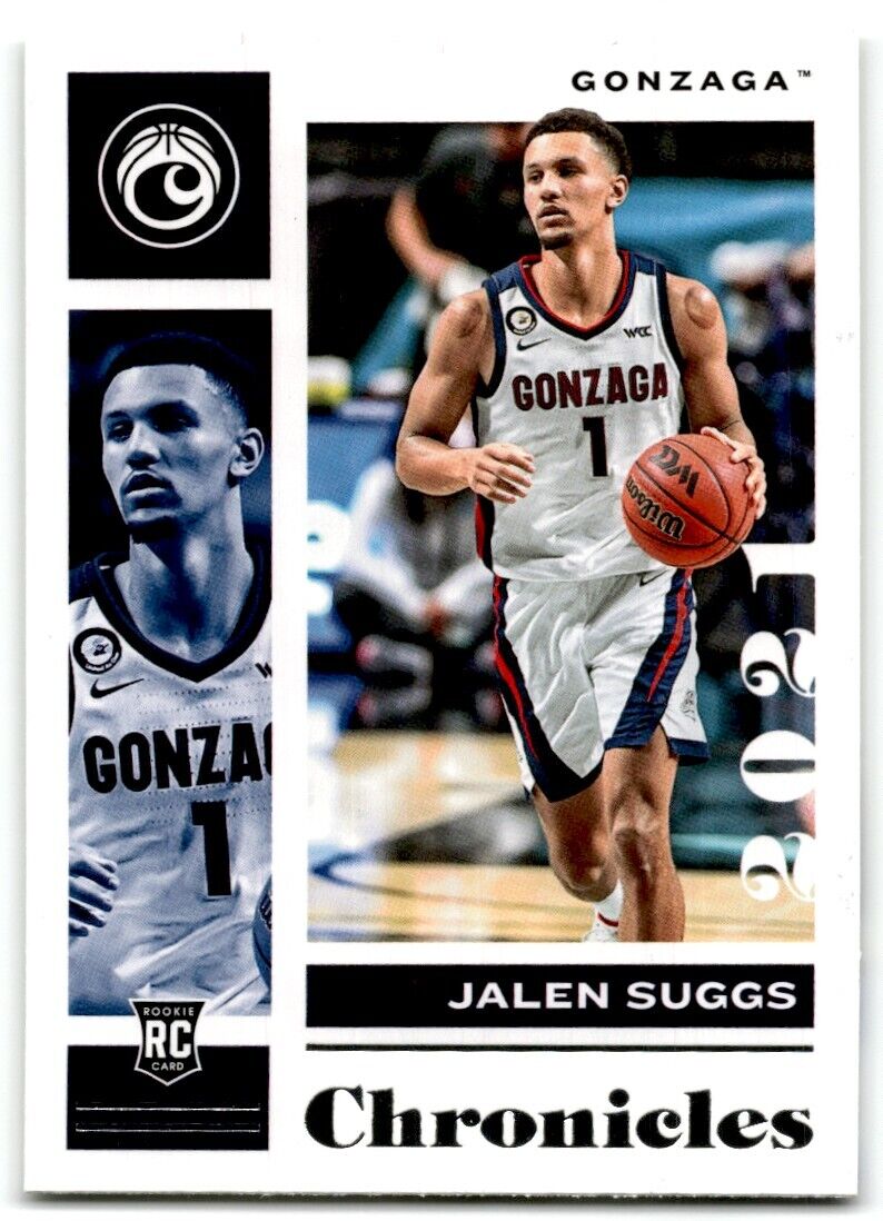 2021-22 Panini Chronicles Draft Picks Jalen Suggs Gonzaga Bulldogs #3