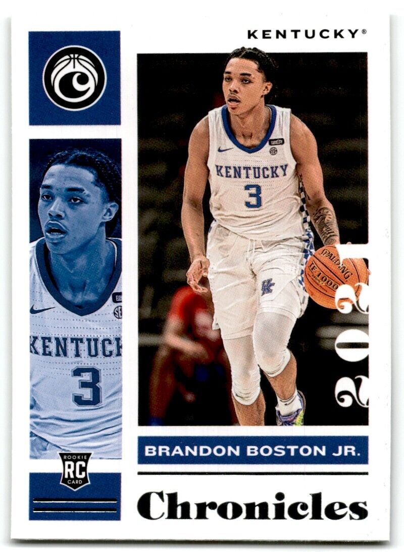 2021-22 Panini Chronicles Draft Picks Brandon Boston Jr. Kentucky Wildcats #25