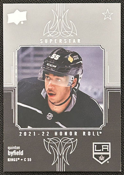 2021-22 Upper Deck Honor Roll Quinton Byfield Los Angeles Kings #HR-36