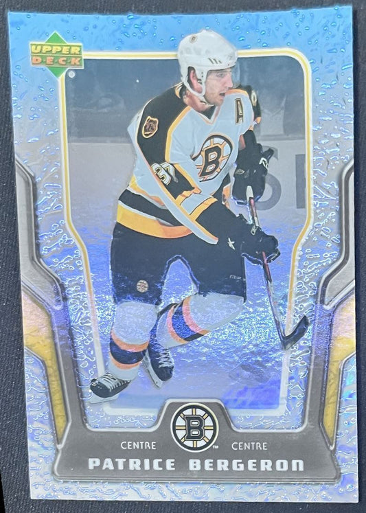 2007-08 McDonald's Upper Deck Patrice Bergeron Boston Bruins #48