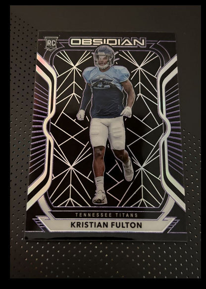 2020 Panini Obsidian Kristian Fulton Rookie Tennessee Titans #174