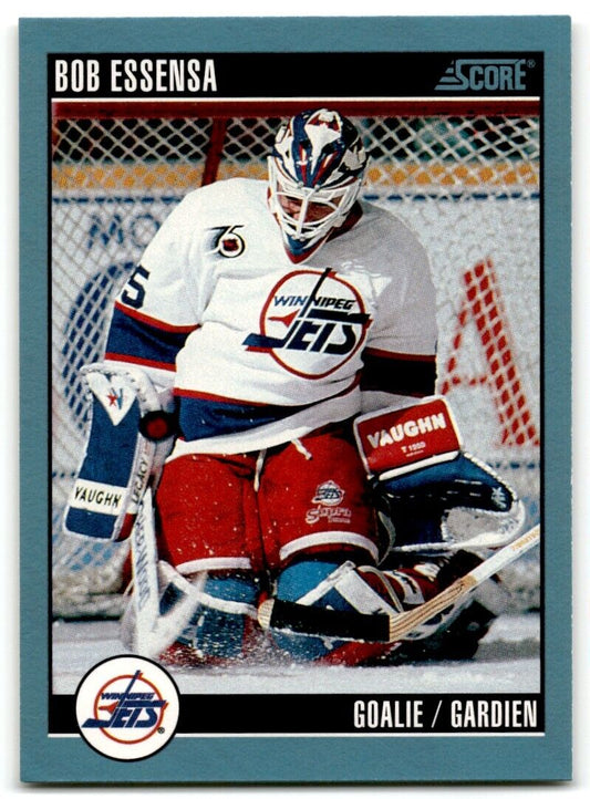 1992-93 Score Bob Essensa Winnipeg Jets #123