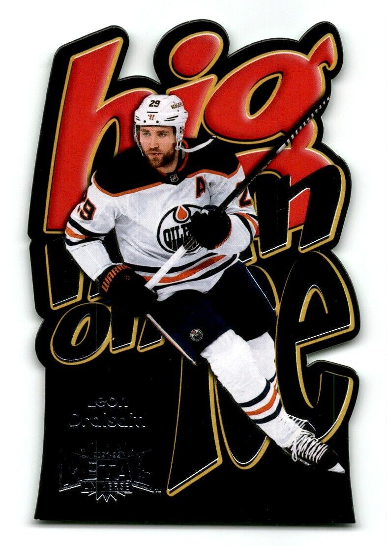 2021-22 Skybox Metal Universe Big Man on Ice Leon Draisaitl Edmonton Oilers