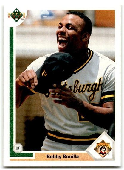 1991 Upper Deck Bobby Bonilla Pittsburgh Pirates #152