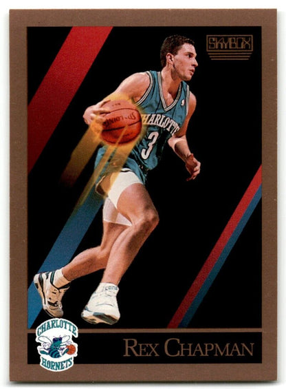 1990-91 SkyBox Rex Chapman Charlotte Hornets #27