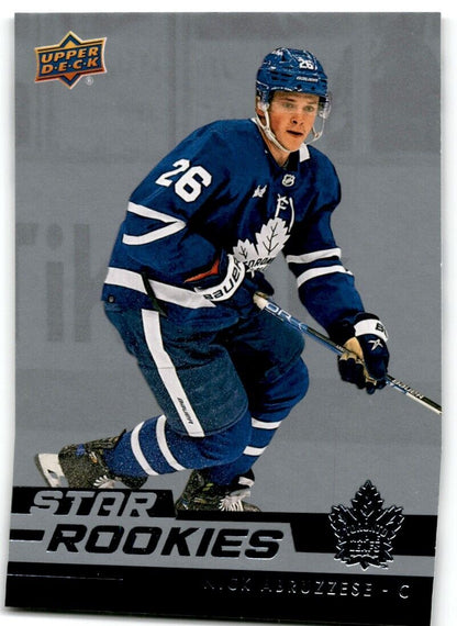 2022-23 Upper Deck Star Rookies Nick Abruzzese Rookie Toronto Maple Leafs #16