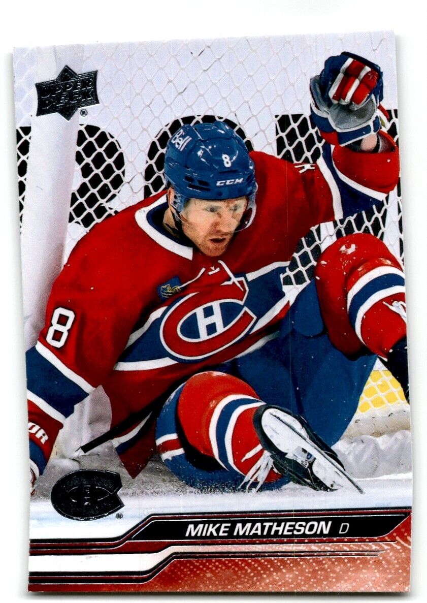 2023-24 Upper Deck Mike Matheson Montreal Canadiens #344