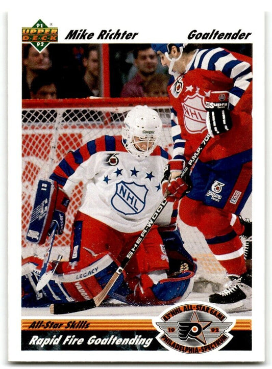 1991-92 Upper Deck Mike Richter New York Rangers #634