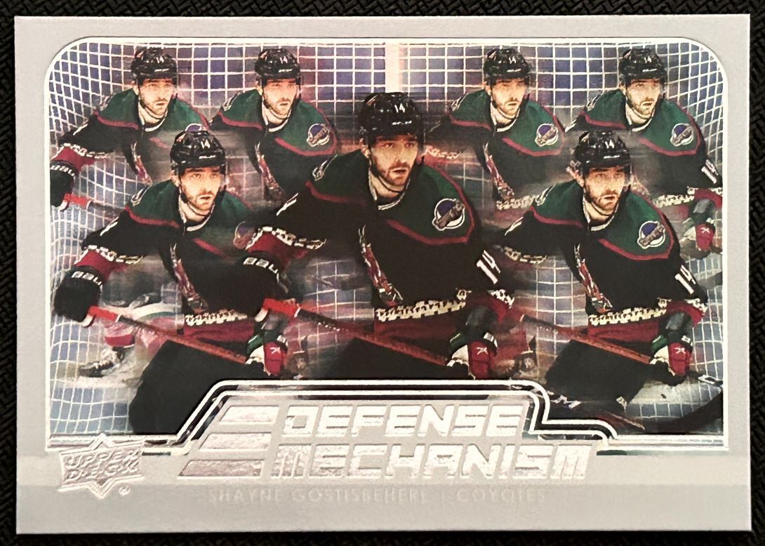 2022-23 Upper Deck Defense Mechanism Shayne Gostisbehere Arizona Coyotes #DM-26