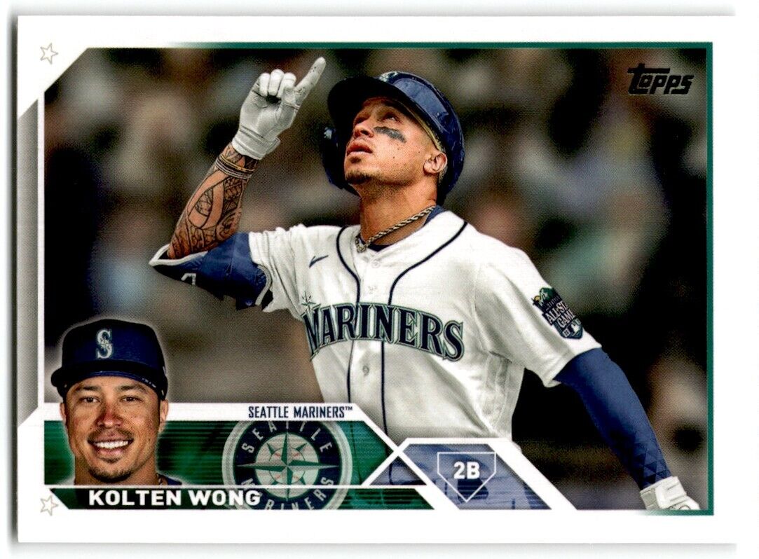 2023 Topps Kolten Wong Seattle Mariners #407