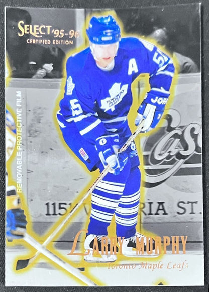 1995-96 Select Certified Larry Murphy Toronto Maple Leafs #90