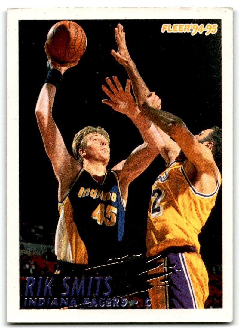 1994-95 Fleer Rik Smits Indiana Pacers #95