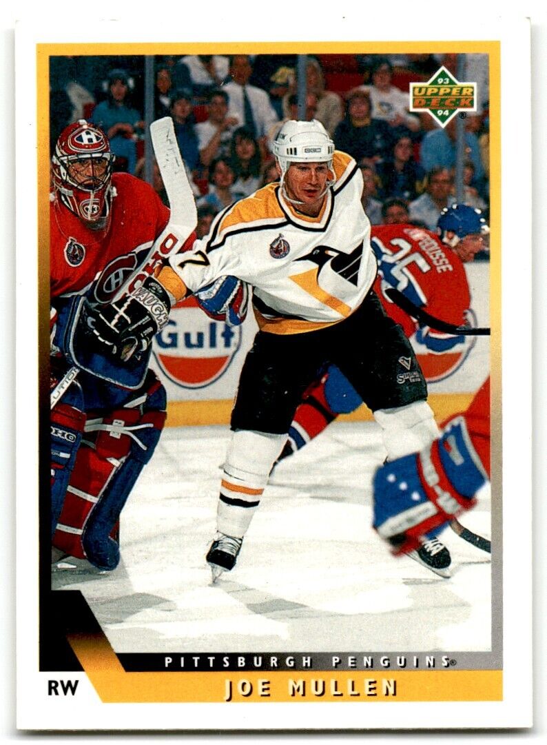 1993-94 Upper Deck Joe Mullen Pittsburgh Penguins #186