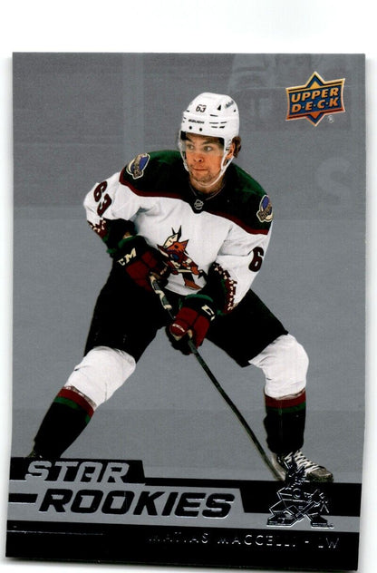 2022-23 Upper Deck Star Rookies Matias Maccelli Rookie Arizona Coyotes #18