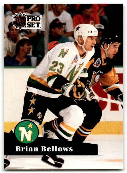 1991-92 Pro Set Brian Bellows Minnesota North Stars #109