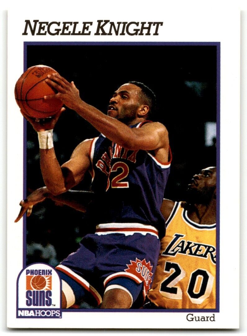 1991-92 Hoops Negele Knight Rookie Phoenix Suns #418