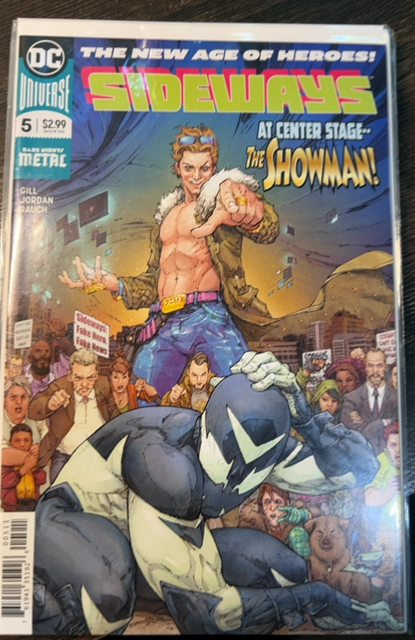 Sideways #5 (2018, DC Comics)