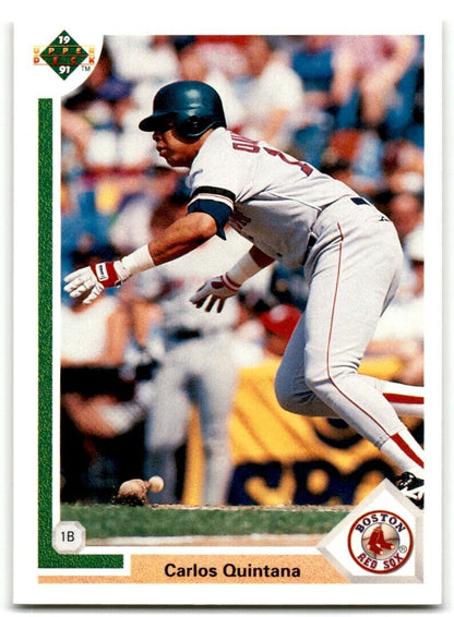 1991 Upper Deck Carlos Quintana Boston Red Sox #232