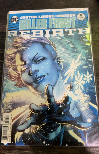 Justice League Of America Killer Frost Rebirth #1 DC 2017 One Shot