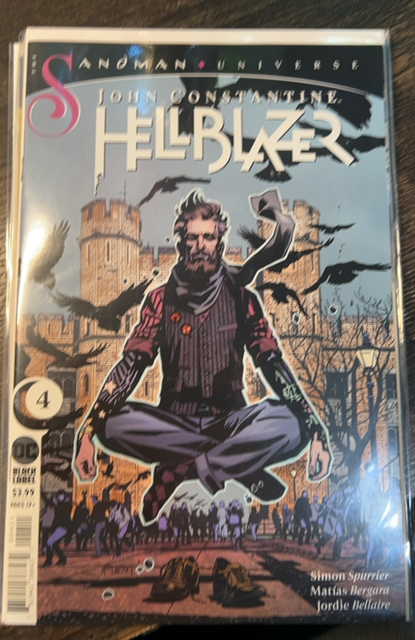 John Constantine Hellblazer #4 Comic Book 2020 Simon Spurrier Paul DC