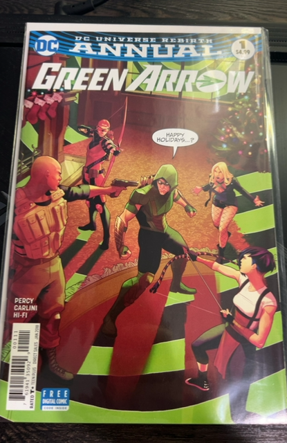 Green Arrow Annual #1 Main Cover 2018, DC