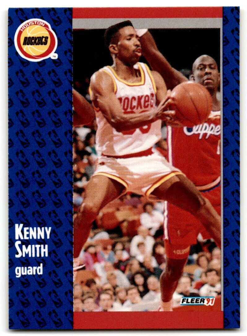 1991-92 Fleer Kenny Smith Houston Rockets #78