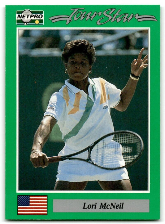 1991 Protennis player Cards Netpro Tour Star Lori McNeil #78