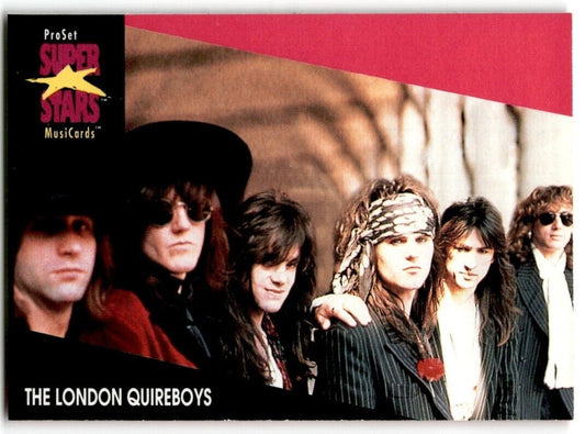 London Quireboys ProSet Super Star MusiCards (Card #203)