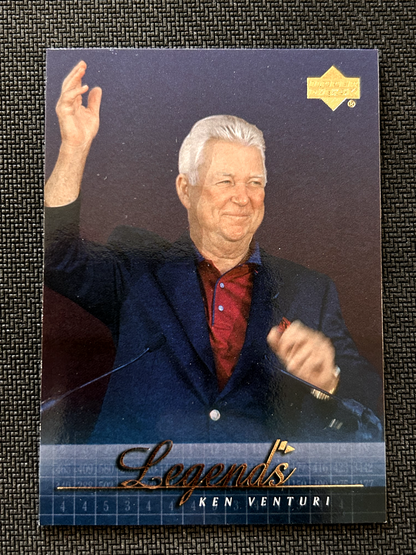 2001 Upper Deck Golf Legends Ken Venture card #67